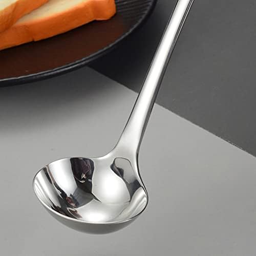 UPKOCH bețișoare metalice Mini lingură supă lingură oale ustensile pentru bețișoare: 1 Set linguri din oțel inoxidabil tacâmuri