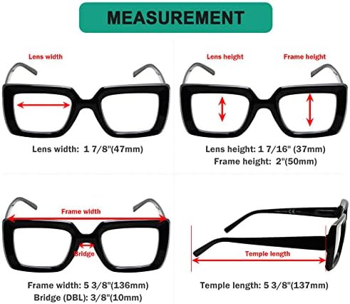 Eyekepper 5-pack Design lectură ochelari pentru femei Elegant cititori