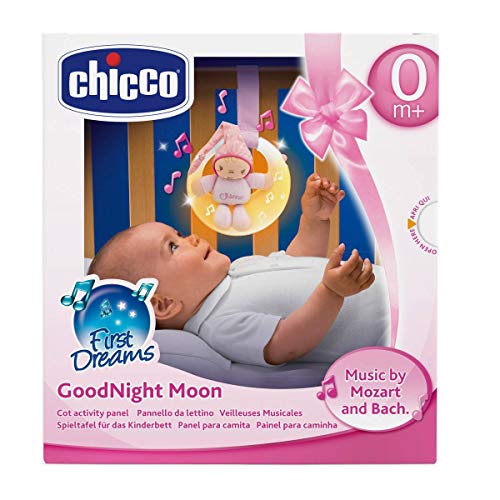 Chicco Goodnight Moon Mont Musical Lumina de noapte - roz