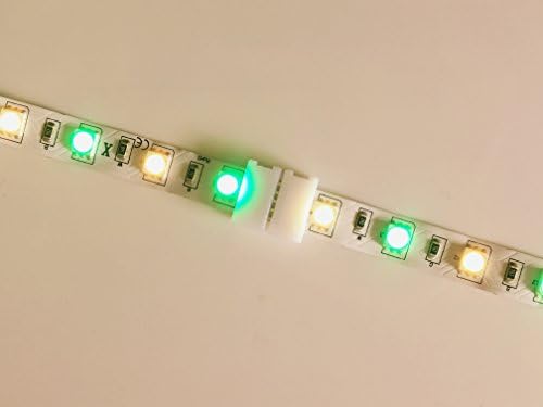 HUALAND 20pcs 5Pin 10mm RGBw 5050 LED Light Strip adaptor Conector fără sudură pentru 5050smd Non-impermeabil RGBW LED Strip