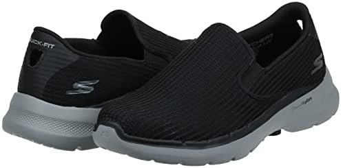 Skechers bărbați GoWalk 6-Elastic Stretch Slip-on performanță atletică pantof de mers pe jos
