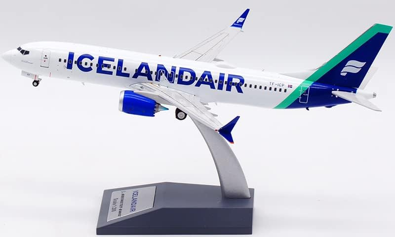 Inflight Islanda Air pentru Boeing 737-8Max TF-ICP 1/200 Aeronave Diecast Model pre-construit