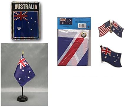 MWS Australia Heritage Flag Set 3'x5'
