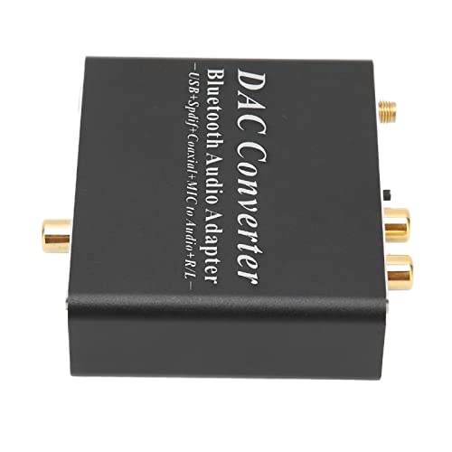 Convertor DAC, conexiune stabilă Standard multifuncțional Coaxial la adaptor Audio Jack de 3,5 mm fidelitate profesională pentru