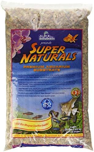 Caribsea Super Naturals Essentials Nisip De Acvariu, 5 Kilograme, Fasole De Jeleu