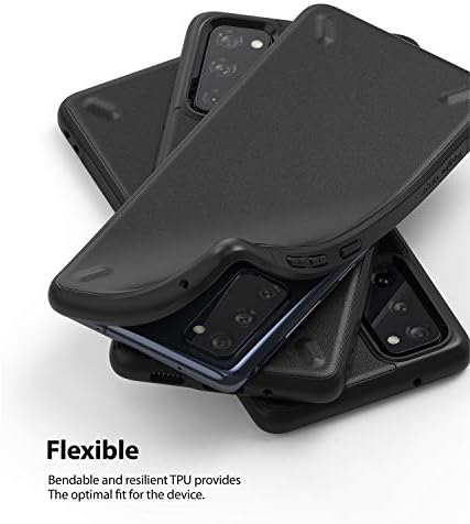 Carcasă Ringke Onyx compatibilă cu Samsung Galaxy S20 Fe, rezistență rezistentă la Silicon Silicon Cover de protecție din spate