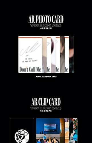 Shinee Don't Call Me 7th Album Jewel Case Versiunea 4 Set de copertă CD+12p Booklet+10p Versuri Hârtie+1P AR Photocard+1P AR