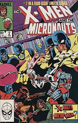 X-Men și Micronautii 2 VF / NM ; carte de benzi desenate Marvel / Bill Mantlo-Chris Claremont