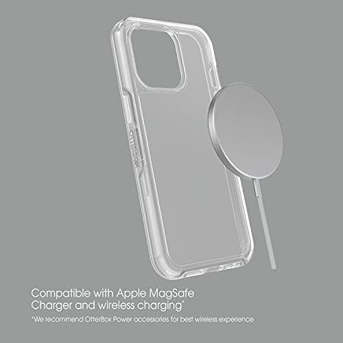 Otterbox iPhone 13 Pro Symmetry Series Carcasă - Clear, Ultra -Sleek, Wireless Charging Compatibil, Marginile ridicate Protejează
