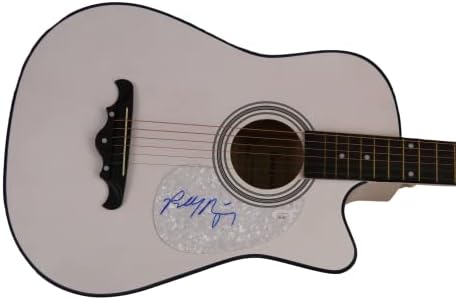 Robby Krieger a semnat autograf de dimensiune completă chitară acustică cu autentificare James Spence JSA COA - Ușile cu Jim