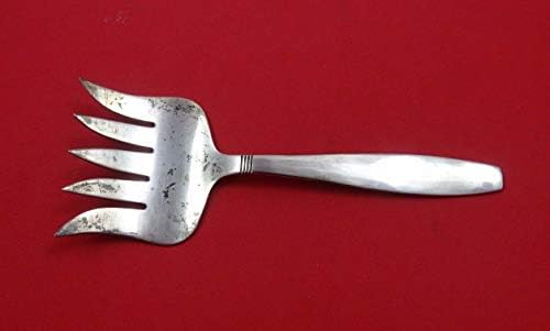 Suedeză modernă de Allan Adler argint Sterling bufet furculiță ușor cu ciocanul