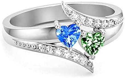 2023 nou inel de cupru pentru femei nume de piatră de Ziua Îndrăgostiților cadou inel de logodnă Y2koloring