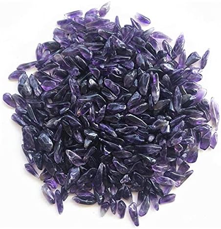 LAAALID XN216 50g cristal violet natural ametist dinți mici pietriș piatră prețioasă Specimen Mineral pietre naturale și minerale