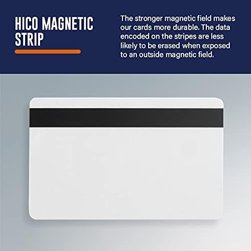 Pachet 100-carduri cu cip SLE4442 cu bandă magnetică Hi-Co PVC-SLE 4442