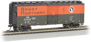Bachmann Industries Aar 40 ' Cutie De Oțel Mașină Great Northern Train Car, Scară N