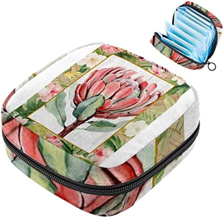 ORYUEKAN sac de depozitare a șervețelului sanitar, geantă portabilă de perioadă pentru femei, Fete, pungă menstruală, plante