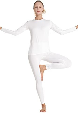 Lenjerie termică pentru femei Fleece căptușite Basic Long John set Ultra Soft