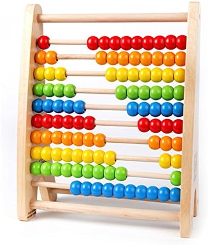 HAPE Rainbow Lemn Counting Bead Abacus, L: 10, W: 4.7, H: 12,6 inch