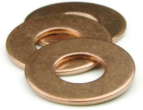 Șaibe plate din bronz din siliciu - 7/16 QTY -1.000