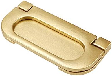 LC LICTOP 3 inch Flush Trage Inel Mâneruri ascunse mobilier încastrat Ger Garad Gold Dulap Dulap Flush Ușă glisantă Mânerul