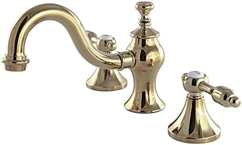 Kingston Brass Kc7165tal robinet de toaletă larg răspândit cu Pop-Up din alamă, 6-3 / 4 inch în gura de scurgere, bronz frecat