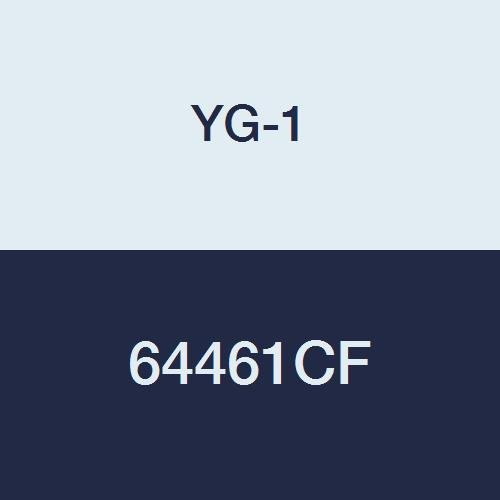YG-1 64461CF HSSCO8 Mill End Roughing, flaut multi, lungime regulată, pas grosier, tăiere centrală, finisaj Tialn-Futura, 4-1/2
