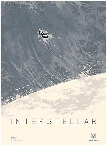 Interstellar 12 x16 POSTER PROMO PROMO POSTER 2014 IMAX WAVE VERSIUNEA CHRISTOPHER NOLAN