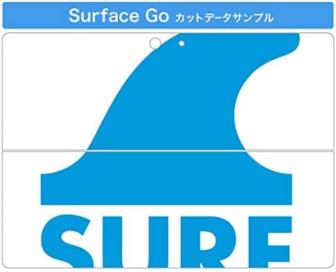 Copertă de decal Igsticker pentru Microsoft Surface Go/Go 2 Skin -uri de protecție subțire de protecție subțire 014121 Surfing