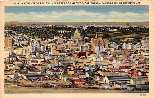 San Diego, carte poștală din California
