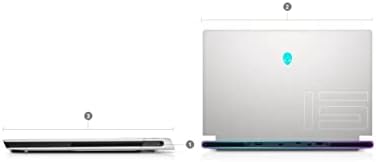 Laptop pentru jocuri Dell Alienware X15 R1 | 15,6 QHD | Core i7 - 1TB SSD - 16 GB RAM - RTX 3070 / 8 nuclee @ 4,6 GHz - CPU
