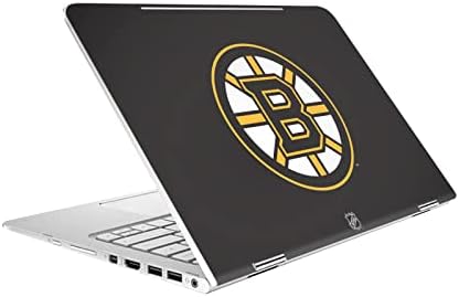 Head Cazuri proiectări autorizate oficial NHL Plain Boston Bruins Vinil Vinil Skin Capac de decalare compatibil cu HP Spectre