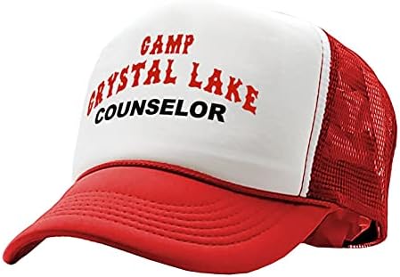 Nukem Cap Company-Camp Crystal Lake Consilier-Halloween - Vintage Stil Retro Camionagiu Cap Pălărie