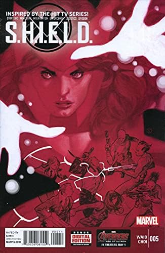 S. H. I. E. L. D. 5 VF / NM ; Marvel carte de benzi desenate / Scarlet Witch SHIELD