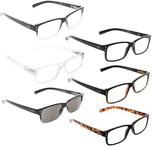 LUR 6 pachete ochelari clasici de citire + 3 pachete pachete de citire metalică
