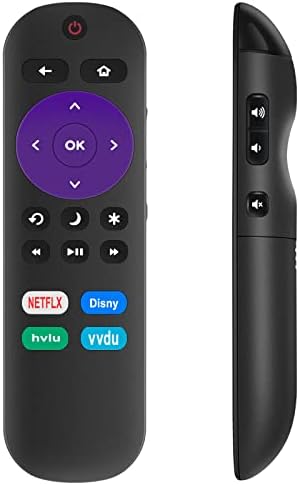 Beyution New Remote Replacement for Hisense ROKU TV 55R6040G 50H4 55H4 48H4 40H4 R6070 50R7E 32H4C 32H4D 32H4E 32H4F 40H4C
