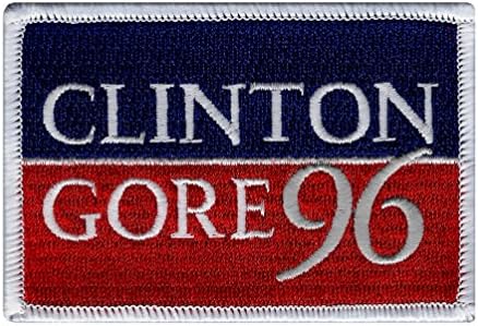 Clinton Gore '96 brodate Patch Votul Emblemului Iron-On Emblem