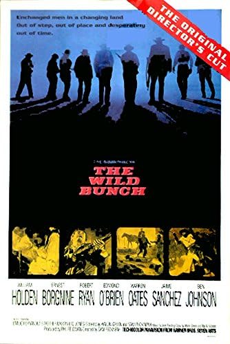 Wild Bunch autentic Regizor's Cut Western Classic a desfășurat 27x40 One Sheet Film Poster