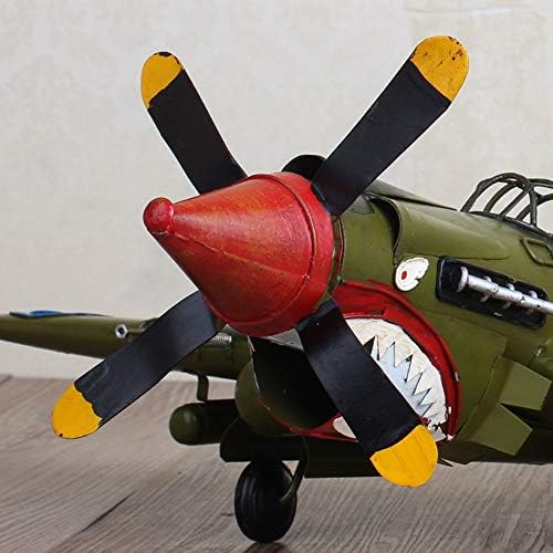Model de aeronave de luptă de fier mare Model model model de cadouri de înaltă calitate Decorare pentru casă 63x54x14cm