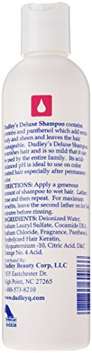 Șamponul de curățare ușoară a lui Dudley pentru unisex, 8 uncii