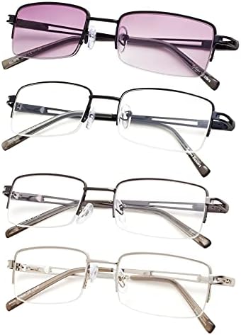 Ochelarii de citire retro GR8Sight includ ochelari de soare pentru femei și bărbați Bundle +1.0
