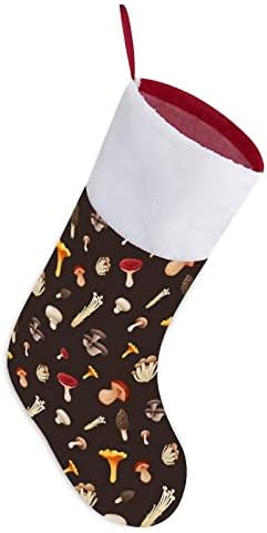 Tot felul de ciuperci Craciun Hanging Stoases Socks pentru copac de Crăciun șemineu decor pentru casă