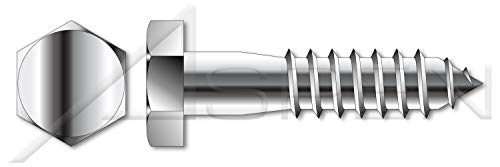 M7 x 180mm, DIN 571, Metric, șuruburi cu șurub cu cap de cap hexagonat, oțel inoxidabil A2