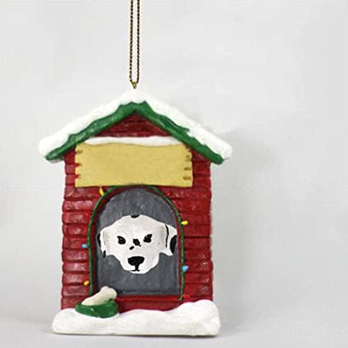 Ornament de Crăciun pentru câini personalizabili Dalmatian - pictat manual - încântător