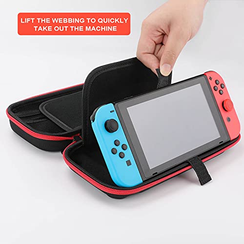 Pentru a fi o carcasă de transport unicorn pentru Nintendo Switch Portable Hard Hard Hard Hard Punga de călătorie Bag de joc