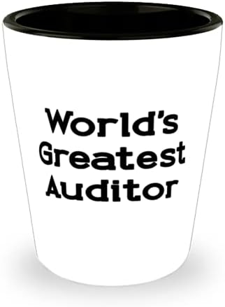 Joke Auditor, cel mai mare Auditor din lume, Absolvire Shot Glass pentru Auditor
