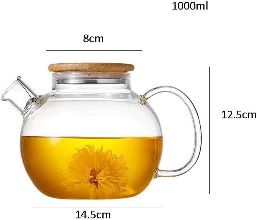 Ciupercă cu ceainic cu ceainic din lemn de geam de culoare rotundă rotundă cu ceainic de ceainică cu ceainică mică cu ceainică