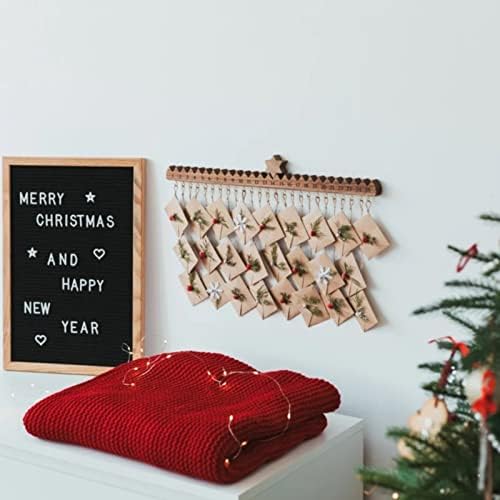 Calendar de Advent cu scenă stea numărătoarea inversă de Crăciun Cele mai bune cadouri de Crăciun decorare de vacanță ornamente