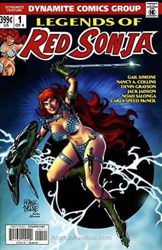 Legendele Sonja roșu 1a VF; dinamită carte de benzi desenate