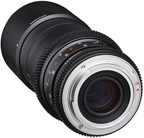 Obiectiv Samyang pentru Nikon T3. 1 100 mm Negru
