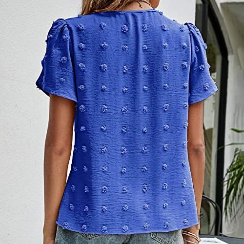 Maneca lunga Tee pentru Femei Femei vara Crewneck Casual maneca Jacquard Top T Shirt Lady mătase Bluza
